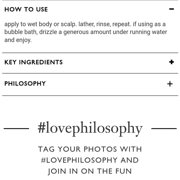 🤣Philosophy Purity Vanilla Birthday Cake: Shampoo, Shower Gel, Bubble Bath - Picture 4 of 7